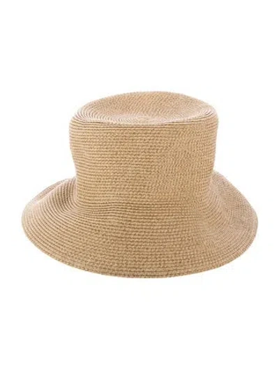Pre-owned Eric Javits Sun Hat In Neutral
