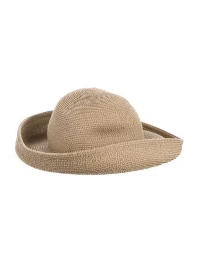 Pre-owned Eric Javits Sun Hat In Neutral