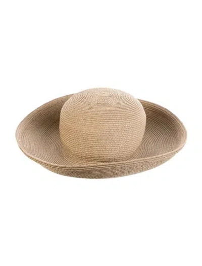 Pre-owned Eric Javits Sun Hat In Neutral