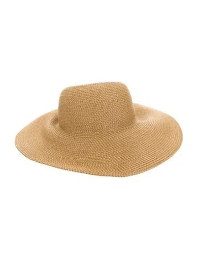 Pre-owned Eric Javits Sun Hat In Neutrals