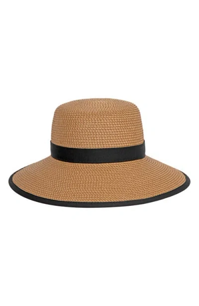 Eric Javits Sunbust Ponytail Notch Sun Hat