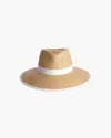 Eric Javits Suncrest Peanut White In Peanut/white