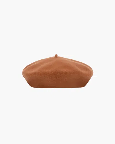 Eric Javits Tanya Beret In Brown