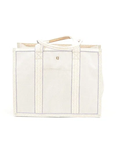 Pre-owned Eric Javits Tote Bag In Ivory