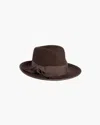 ERIC JAVITS TYLER FEDORA HAT FOR MEN