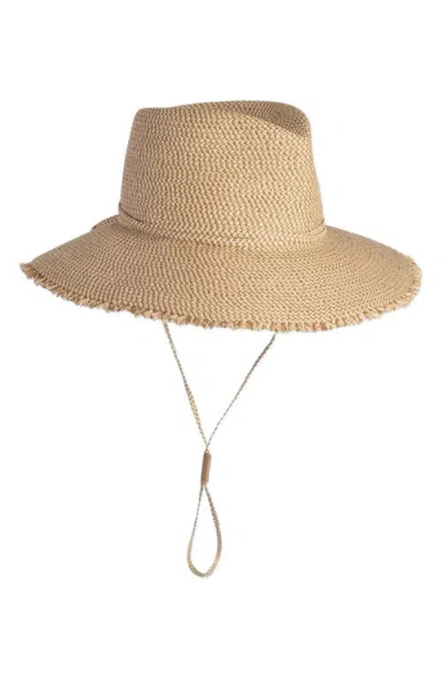 Eric Javits Vip Squishee Sun Hat In Brown