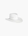Eric Javits Western Hat In Originalwhite