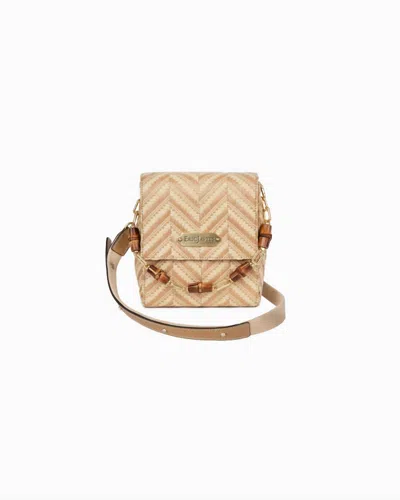 Eric Javits Women's Portofino Bag In Peanut In Multi