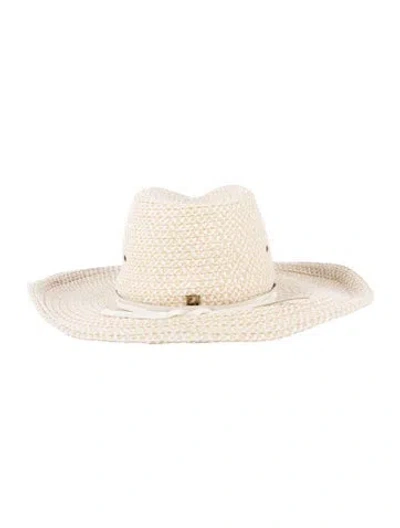 Pre-owned Eric Javits Women's Sun Hat In Neutrals