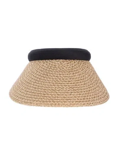 Pre-owned Eric Javits Womens Hat In Neutrals