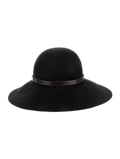Pre-owned Eric Javits Wool Hat In Black