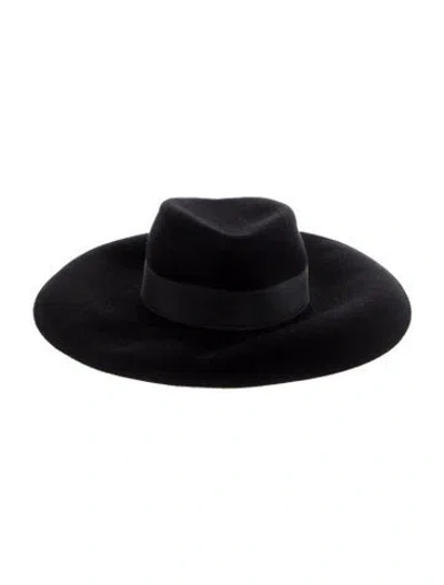 Pre-owned Eric Javits Wool Hat In Black