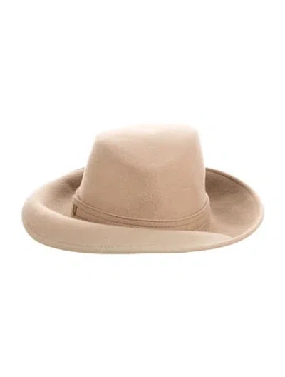 Pre-owned Eric Javits Wool Hat In Neutral