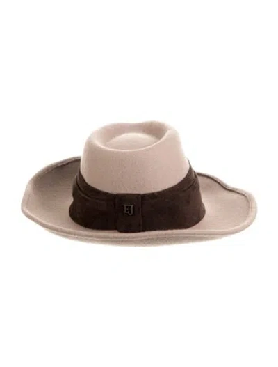 Pre-owned Eric Javits Wool Hat In Neutral