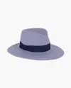 ERIC JAVITS WOOL ZORA FELT FEDORA HAT