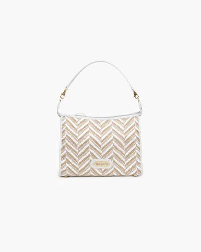 Eric Javits Zip Pouch In White