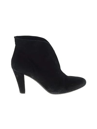 Pre-owned Eric Michael Ankle Boots In Black