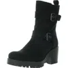 Eric Michael Bedford Womens Zipper Nubuck Mid-calf Boots In Multi