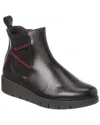 Eric Michael Harper Short Leather Boot In Black