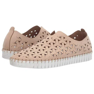 Eric Michael Inez Sneaker Women's-10 Taupe Slip On Comfort Shoes Ver1557 In Brown