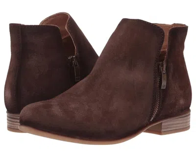 Eric Michael Isabella Bootie In Brown Suede