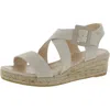 Eric Michael Lago Womens Suede Espadrille Wedge Sandals