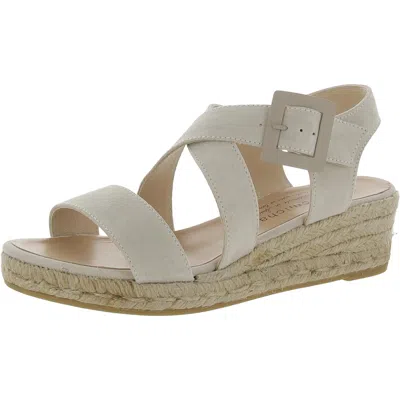 Eric Michael Lago Womens Suede Espadrille Wedge Sandals