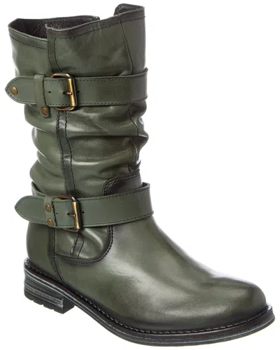 ERIC MICHAEL ERIC MICHAEL NOELLE SHORT LEATHER BOOT