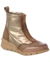 Eric Michael Pacific Short Leather Boot In Brown