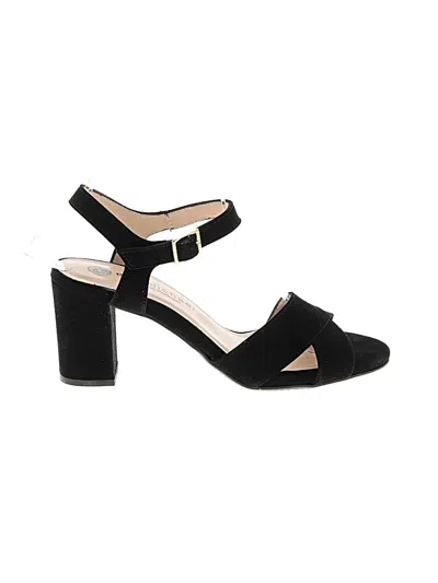 Pre-owned Eric Michael Sandals In Black