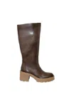 Eric Michael Sarita In Taupe In Grey