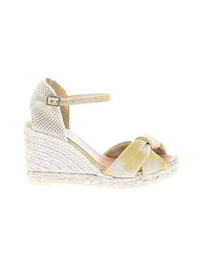 Pre-owned Eric Michael Wedges In Gold