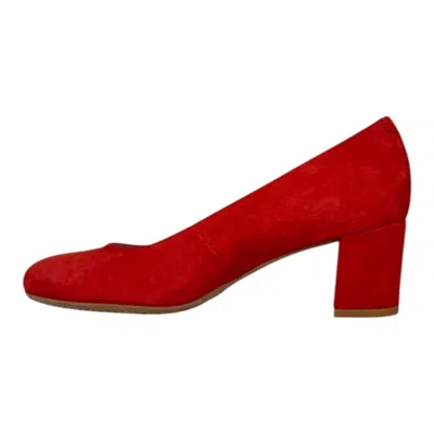 Eric Michael Women's Abby Classic Style Suede Heels In Red