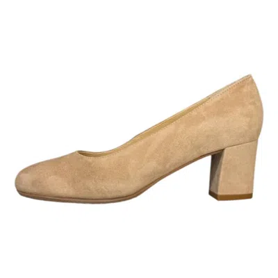 Eric Michael Women's Abby Classic Style Suede Heels In Taupe In Neutral