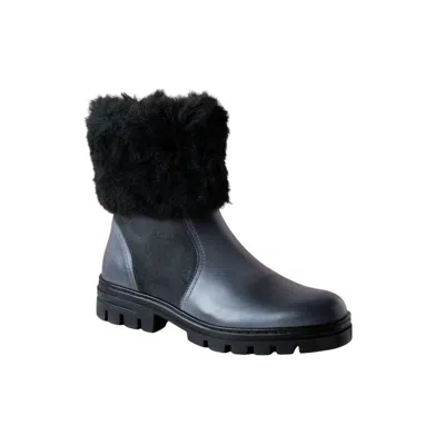 Eric Michael Women Avon Boots In Grey