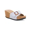 Eric Michael Women's Babe Sandals In Lilac In White