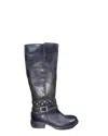 Eric Michael Women's Balzano Over The Knee Boot In Black In Black