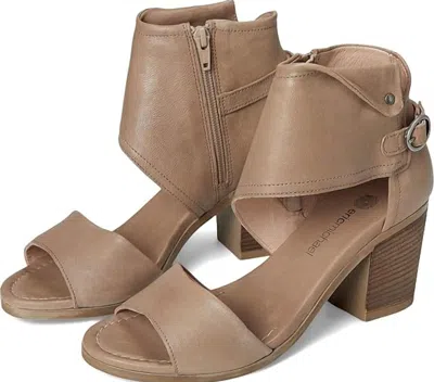 Eric Michael Women's Callie Heeled Sandal In Camel In Brown