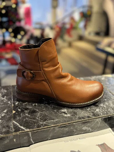 Eric Michael Women's Carolyn Bootie In Cognac In Brown