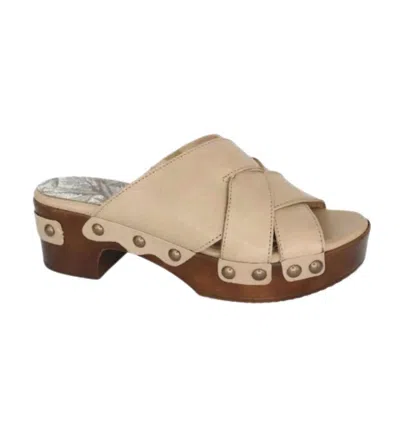 Eric Michael Women's Chili Sandals In Taupe In Multi