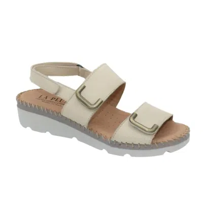 Eric Michael Women's Chrissa Sandal In Bone In Neutral