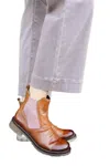 Eric Michael Women's Cruz Boot In Cognac In Green