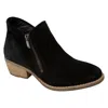 Eric Michael Women's Dallas Boots In Black Suede In Black