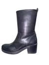 Eric Michael Women's Daniela Heeled Boots In Black Leather In Black