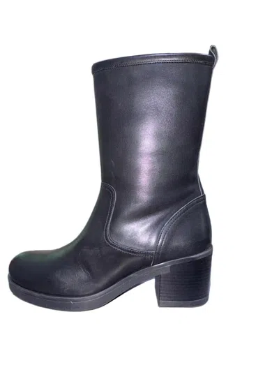 Eric Michael Women's Daniela Heeled Boots In Black Leather