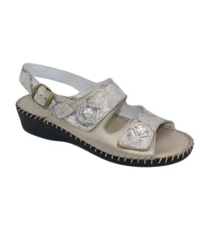 Eric Michael Women's Dusty Sandal In Bone In Multi