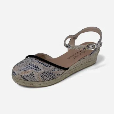 Eric Michael Women's Emily Espadrille Sandals In Snake In Multi