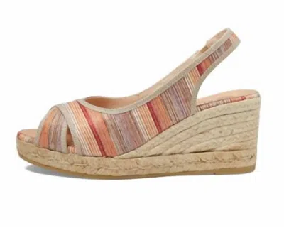 Eric Michael Women Fran Sandal In Pink Mix In Multi