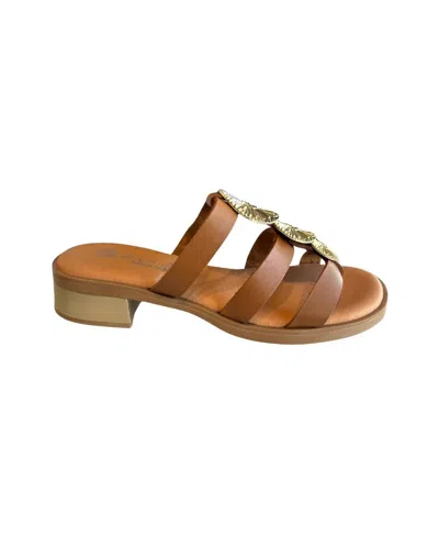 Eric Michael Women's Inka Sandal In Tan In Brown