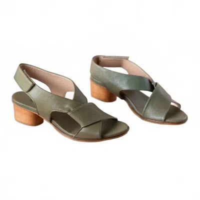 Eric Michael Women's Isla Heeled Sandal In Green